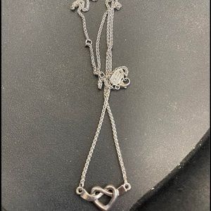 James Avery Heart Knot necklace. Great condition!